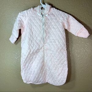 Vintage Little Me baby girl light pink sleep sack‎